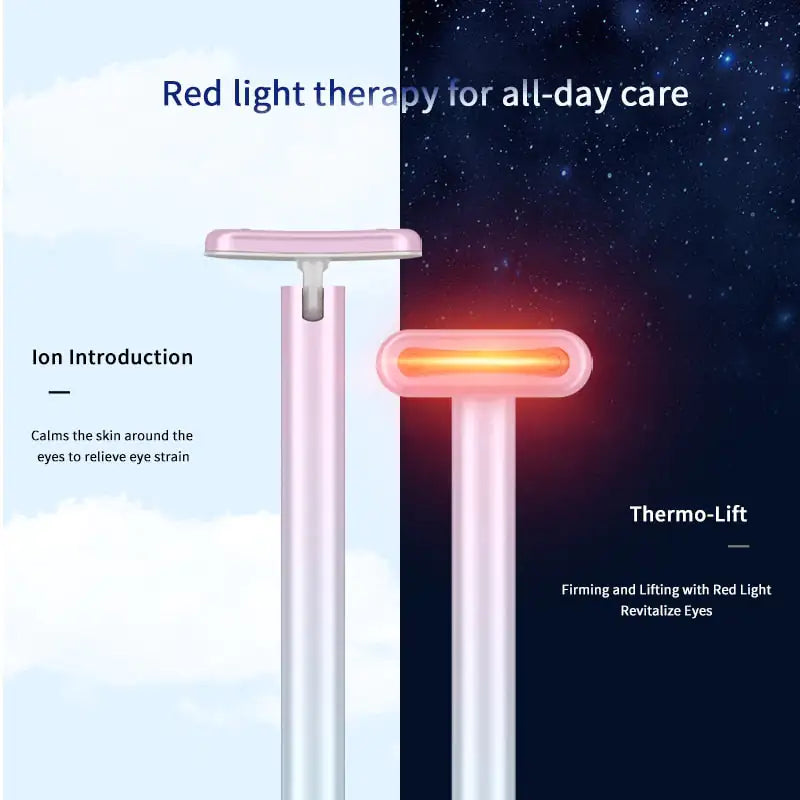 LumiGlow Facial Red Light Therapy Wand