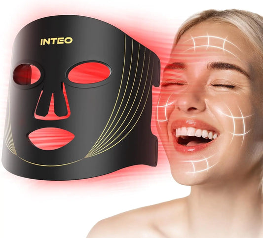 Tri-Mode LED Facial Therapy Mask with Remote