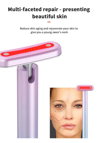 LumiGlow Facial Red Light Therapy Wand