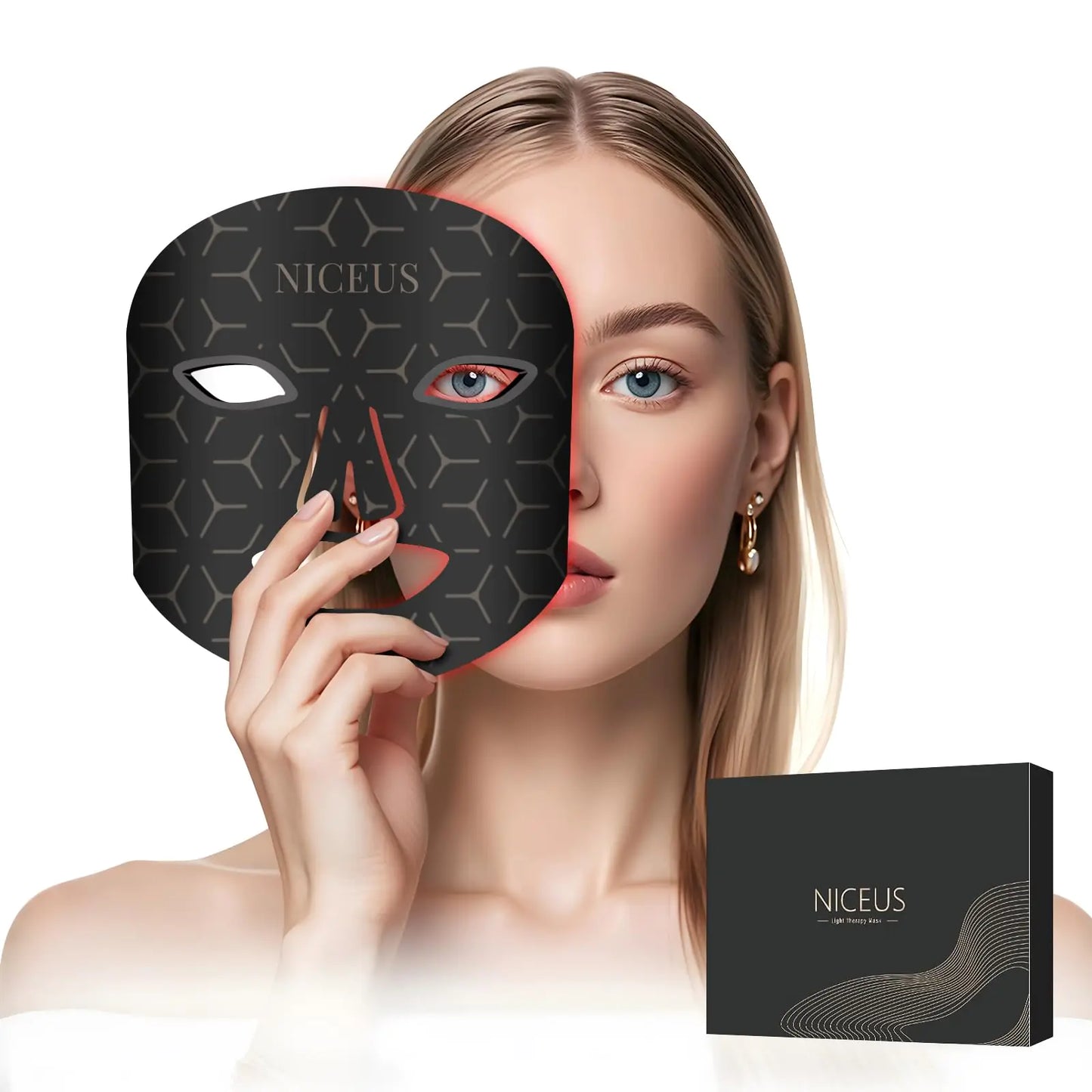 SKINLUX 8-Colour LED Facial Mask with Timer